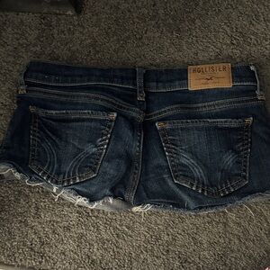 Hollister Dark Blue Denim Shorts